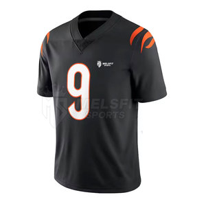 Men American Football Jersey Short Sleeve Lightweight Breathable Quick Dry Fabric Designed for Training Matches and Team Wear - Product Image 2