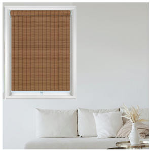 Persiana Enrollable de Bambú Inalámbrica Integrada con Patrón Horizontal Natural, Filtrante de Luz, para Interiores Ecológicos - Product Image 1