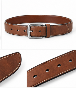 Fabricante de Cinturones de Cuero Genuino al por Mayor, Cinturones para Hombre con Hebilla Personalizada, Producción de Marca Privada de Divine International - Product Image 2