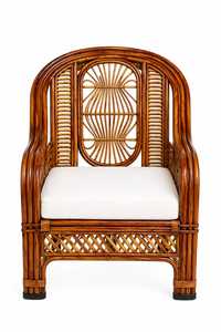 Modern Foldable Minimalist Waterproof Lightweight Rattan <b>Wicker</b> Comfortable 1 Seater <b>Chair</b> <b>Outdoor</b> Furniture for Hotel Dining - Product Image 4