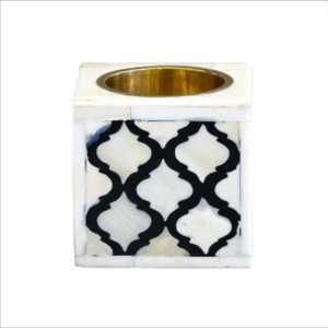 Brûleur à bakhoor portable carré, incrusté de os, style arabe, pour usage intérieur, cadeau du Ramadan, provenant d'Inde par Arif Handicrafts - Product Image 2