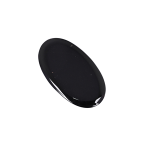 พลอยออนิกซ์สีดำธรรมชาติ 50.0 กะรัต รูปทรงวงรี 53x30 มม. พลอยเม็ดเดี่ยว - Product Image 3