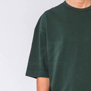 Camisetas Extra Grandes de Felpa Francesa Premium para Hombre, Transpirables, 100% Algodón en la Parte Delantera, Manga Corta, Interior Suave, Cómodas, Modernas y Urbanas - Product Image 5