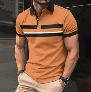 Factory Direct Men Cotton <b>Polo</b> T <b>Shirt</b> Loose Fit Custom Logo Comfortable Casual Fashion Apparel for Daily Wear and Wholesale - Product Image 4