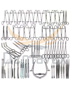 Ensemble d'instruments chirurgicaux manuels professionnels pour thyroïdectomie, 73 pièces, kit de chirurgie générale ORL, acier inoxydable de qualité supérieure, médical ISO13485 - Product Image 5
