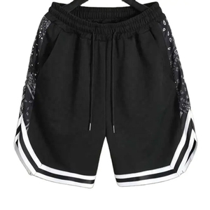 Shorts de baseball unisexes de haute qualité, sublimation, solides, décontractés, respirants, séchage rapide, légers, 100% polyester, vêtements de sport - Product Image 4