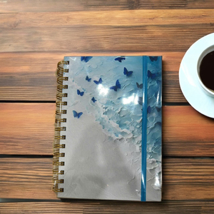 Cuadernos en espiral de alta calidad, encuadernación resistente y tecnología, diseño de tapa dura para tomar notas a diario, tamaños A5 A6, ¡Idea DE REGALO PARA EL B5-Great! - Product Image 2