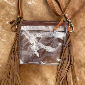 กระเป๋าหนังสะพายข้างสำหรับผู้หญิงหนังแท้ลายดอกทานตะวันประดับด้วยเครื่องมือแบบตะวันตกใหม่ - Product Image 4