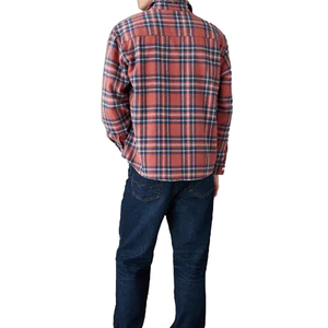 Camisas de Franela de Algodón y Poliéster Personalizadas al por Mayor para Hombre - Product Image 2