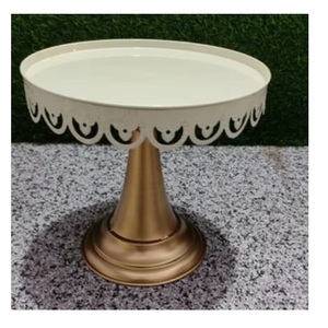 Birthday Party Table Top Decor Fruit Server Stand Use Gold Plated Finishing New Royal Cake Stand For Tabletop - Product Image 3