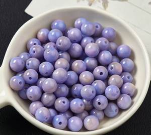 Artizon Studio Handmade Customized Colorful Oval <b>Resin</b> Beads for Jewelry Making Bracelet Necklace Craft Supplies - Product Image 1