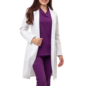 Bata de Laboratorio Médica Profesional de Primera Calidad para Hospitales, Diseño de Uniforme Blanco para Doctores, Bata Blanca para Médicos - Product Image 1