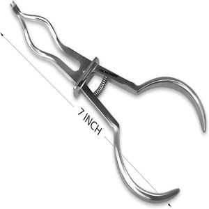 Pinza Perforadora de Goma Dental Premium, Instrumento Profesional de Acero Inoxidable para Perforar Goma Dental, para Endodoncia - Product Image 3