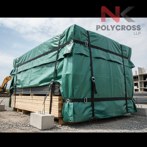 Bâche PVC multicouche OEM haute résistance, double laminée, pour rideaux latéraux de camion et couvertures d'équipement - Product Image 2