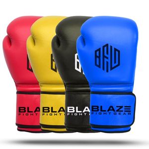 Guantes de Boxeo OEM al por Mayor, de Cuero Genuino, para Entrenamiento y Sparring de Muay Thai, Kickboxing y MMA, con Soporte Reforzado para la Muñeca - Product Image 6