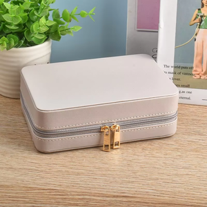 Caja de Madera Ecológica para Joyería y Relojes, Caja de MDF con Tapa Abatible, Venta al Por Mayor - Product Image 2