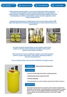 Système de dosage de liquides chimiques entièrement automatique Pompe PLC pour le traitement des eaux industrielles Construction en acier inoxydable 1 an