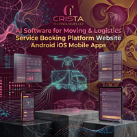 Software de IA para Plataformas de Reserva de Servicios de Mudanzas y Logística, Diseño de Sitios Web, Aplicaciones Móviles Android e iOS, Software de IA para CRM, Software de IA para Comercio Electrónico