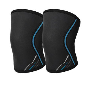 Bulk Quantity Low MOQ Latest Design Weightlifting <b>Knee</b> Sleeve Custom Made High Quality Solid Color <b>Knee</b> Sleeve OEM Serviced - Product Image 1