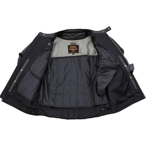 Samroz แจ็คเก็ตหนังขี่มอเตอร์ไซค์สไตล์คลาสสิก, เสื้อกีฬาขี่มอเตอร์ไซค์ - Product Image 3
