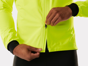 Maillot de cyclisme personnalisé jaune fluo pour homme, manches longues, fermeture éclair intégrale, respirant, pour course sur route, vêtements de sport performants - Product Image 6