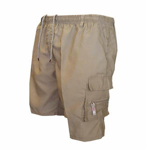 Shorts cargo en coton pour homme, taille mi-haute élastique, style sport décontracté, nouvelle collection été, vente en gros - Product Image 5