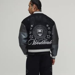 Outdoor <b>Light</b> Warm Custom Logo Canvas Black Patchwork Winter Bubble Puff Filled Cotton Puffer <b>Jackets</b> - Product Image 2