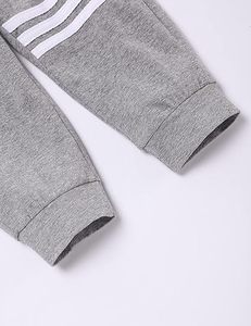Nuevo Conjunto de Ropa Infantil Unisex de 2 Piezas, Sudadera de Manga Larga y Pantalones de Color Sólido, Ropa de Invierno para Niños Pequeños, Colores Personalizados, Transpirable - Product Image 4