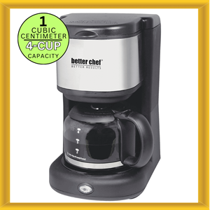 Caffettiera elettrica a goccia da 4 tazze in acciaio inox - Product Image 2