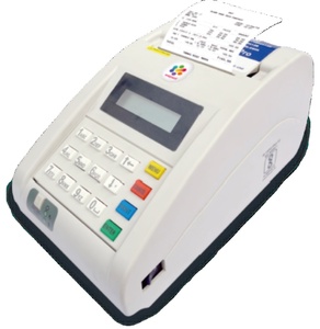 ユーザーフレンドリーBP Joy超請求機コンパクトカウンタースタンドアロン小売電卓ブラックホワイト在庫あり - Product Image 1