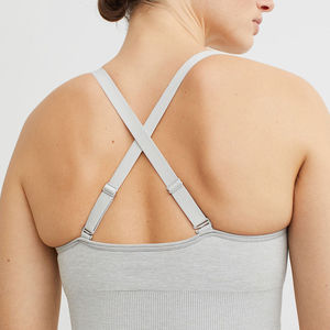 Sujetador Deportivo de Yoga para Mujer, Hecho a Medida, Casual, Reversible, con Logotipo Frontal, Ligero, Tallas Grandes, Transpirable, Ecológico, Servicio OEM - Product Image 5