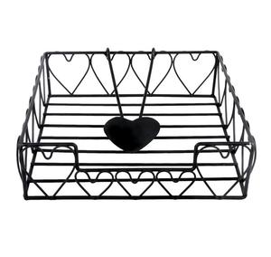 Nuevo Porta Papel Higiénico de Metal Negro de Estilo Moderno, Hecho a Mano en India, Diseño Clásico y Elegante para Mesa, con Logotipo Personalizado - Product Image 2