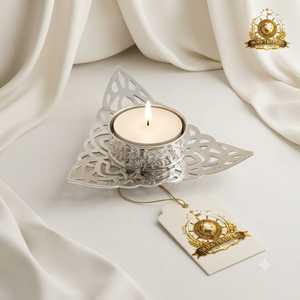 Modern Black Metal Square Oil Burner and Tea Light Holder Aromatherapy <b>Wax</b> <b>Melts</b> Warmer - Product Image 4