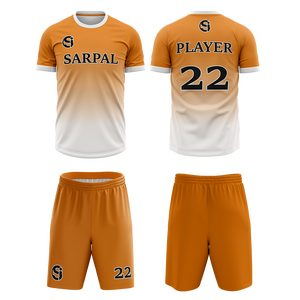 Meilleures ventes : Ensemble maillot et short de football pour homme, 100 % polyester, antibactérien, manches courtes, qualité professionnelle, vente en gros - Product Image 1