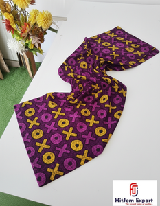 Tissu en coton imprimé Ankara africain pour la mode féminine élégante et les projets de couture créatifs au Cameroun - Product Image 5