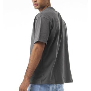 T-shirt en coton respirant à manches courtes pour homme, impression directe personnalisée, vêtements décontractés, fabricant OEM ODM - Product Image 2