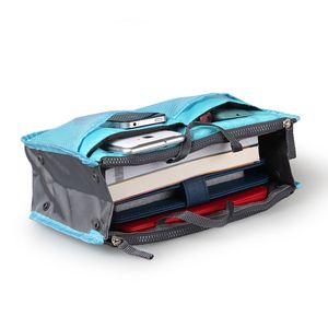 Borsa da viaggio per articoli da toeletta da donna con tracolla, organizer da insertyre nella borsa e custodia per trucchi - Product Image 2