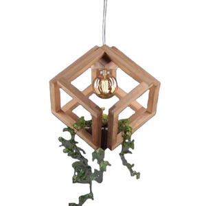 กระถางดอกไม้ไม้แนวชนบทต้องการกระถางปลูกต้นไม้หลังบ้านสำหรับตกแต่งสวนกระถางต้นไม้ที่ทำจากไม้สุดสร้างสรรค์ - Product Image 1