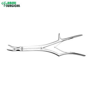 Rongeur à double action extra long de 14 pouces en acier inoxydable, instrument chirurgical pour la coupe des os - Product Image 6