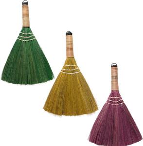Escoba ecológica pequeña de paja para limpiar la casa - Escoba suave de paja lista para enviar - Product Image 5