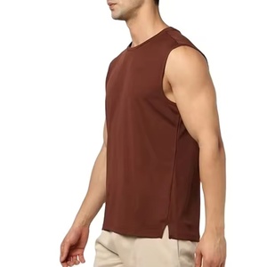 <b>Mens</b> Loose Fit Gym <b>Singlet</b> Casual Workout Tank Breathable Sleeveless Sports Vest Lightweight Fitness Training Apparel - Product Image 4