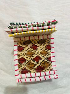Handmade Cotton Quilted Reversible Fabric <b>Coaster</b> Cotton Mug Mat <b>Heat</b> Resistant Drink <b>Coasters</b> for Coffee Tea Table Protection - Product Image 2