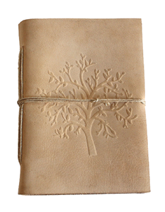 Carnet vintage personnalisé en cuir de buffle véritable, haute qualité, souple, fait main, reliure cousue en coton recyclé pour journal intime et notes. - Product Image 1