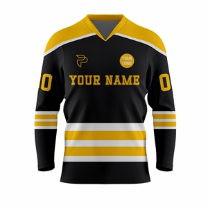 Elite Hockey Team Jersey Custom Printed Ice Hockey Sports Shirt Quick Dry Athletic Uniform Supplier - Product Image 2