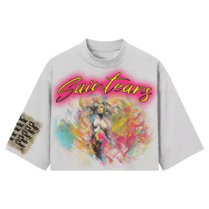 T-shirts personnalisables en gros, blancs, unisexes, en coton épais, plusieurs options de couleurs, tailles jusqu'à 6XL - Product Image 5