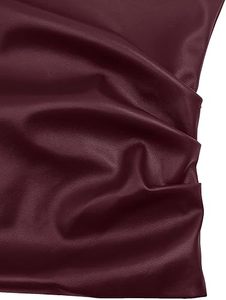 Fabricant de débardeurs en similicuir pour femmes, étiquette privée, crop top sans manches, commande en gros - Product Image 4