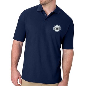 Camiseta Polo de Golf UPF50+ para Hombre, Camisetas Polo de Poliéster y Algodón para Hombre, Camisetas Polo de Manga Corta Personalizadas, Venta Caliente - Product Image 3