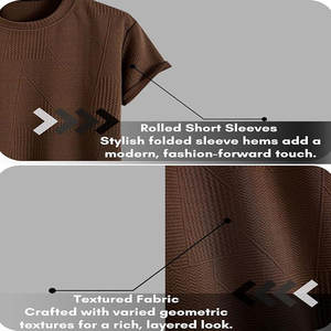 T-shirt personnalisé pour homme en coton 100% 230 GSM, coupe oversize, logo imprimé, grandes tailles, coupe ample, épaules tombantes - Product Image 2