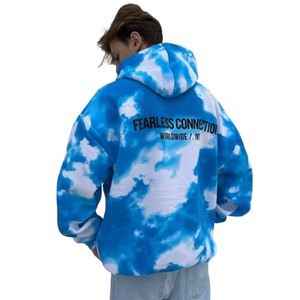 Fournisseur OEM en gros de vêtements streetwear – Sweat-shirts en coton épais à logo brodé personnalisé, coupe ample en molleton bouclette - Product Image 6