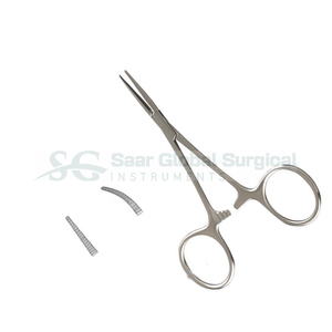 Pinzas Hemostáticas Manuales Premium para Bebés, 10 cm, Acero Inoxidable, Punta Fina, Precisión, Uso Quirúrgico, Uso Hospitalario - Product Image 3